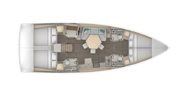 Hire Sailboat Dufour with a boat licence