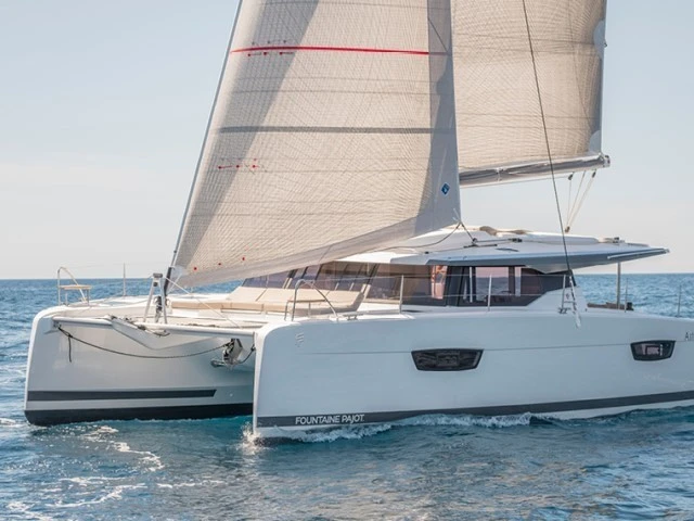 Fountaine Pajot Astrea 42 charter bareboat or skippered in  Parham Town