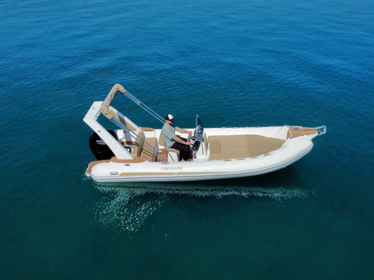 RIB hire in Old port of Corfu - Tomahawk VIP 2026