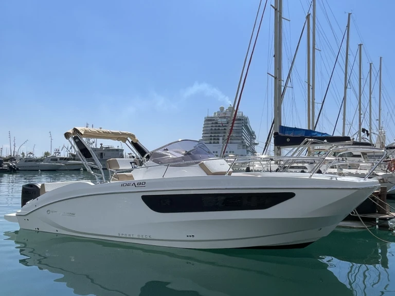 Idea Marine 80 WA charter bareboat or skippered in  Porto di Salerno
