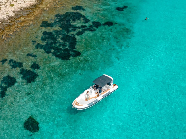 Orizon 780 charter bareboat or skippered in  Alyki