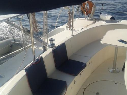 Fountaine Pajot Belize 43 charter bareboat or skippered in  Lefkáda