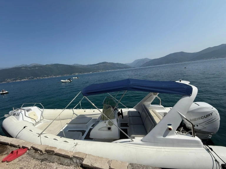 Sacs Sacs S 780 charter bareboat or skippered in  Tivat