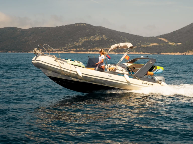 Hire RIB Shark with a boat licence