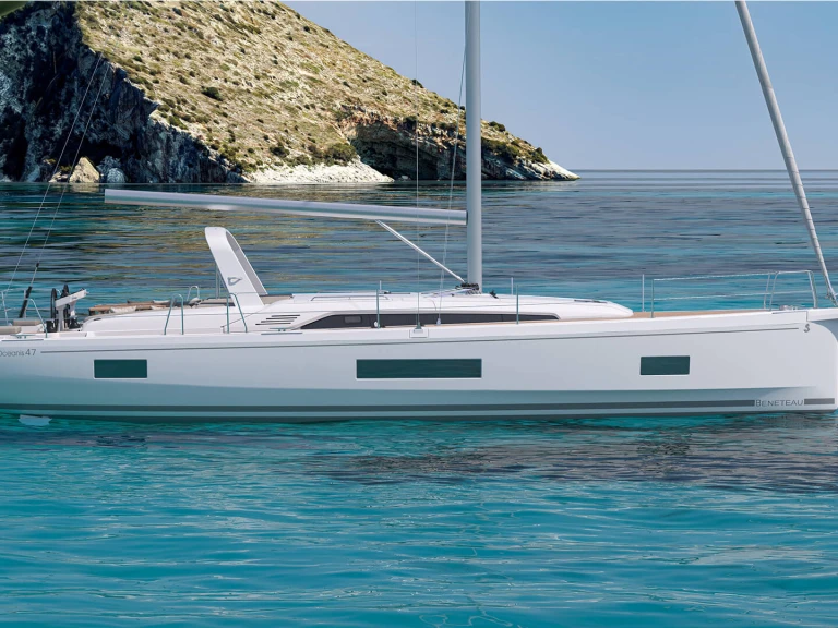 Yacht hire Dénia cheap Oceanis 47