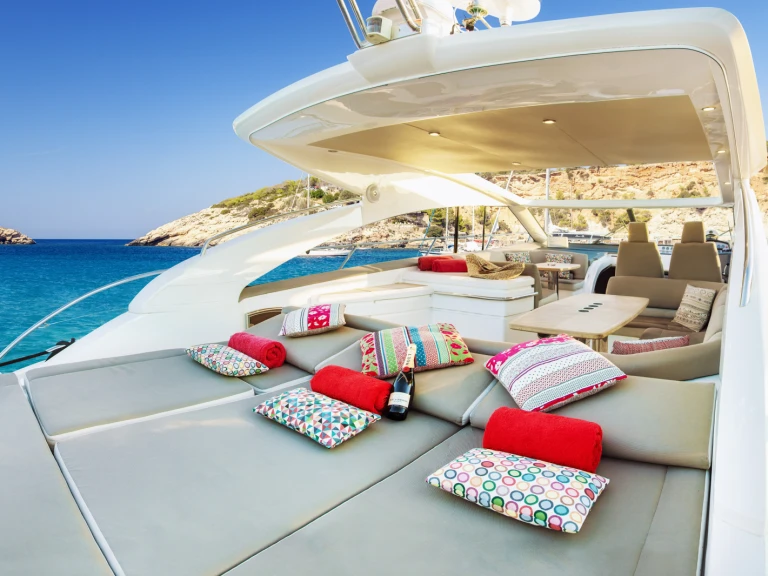 Hire Motorboat with or without skipper Princess Marina Botafoch