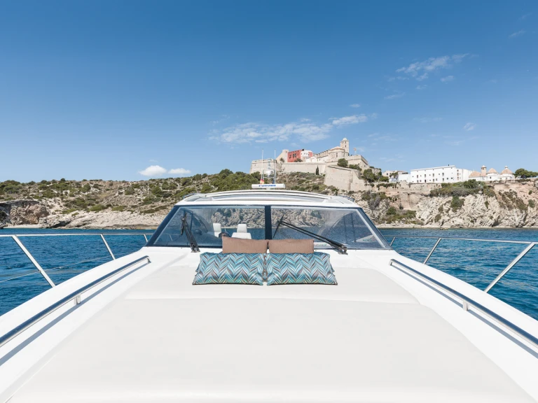 Princess Princess V53 charter bareboat or skippered in  Marina Botafoch