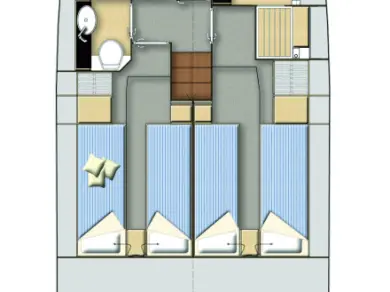 Luxury Yacht hire in Trogir - Bavaria Virtess 420 Fly