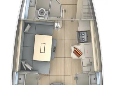 Yacht hire Trogir cheap Dufour 41