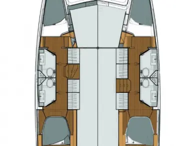 Hire Catamaran with or without skipper Fountaine Pajot Murter-Kornati