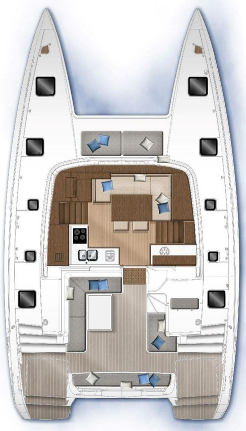 Hire Catamaran with or without skipper Lagoon Šibenik