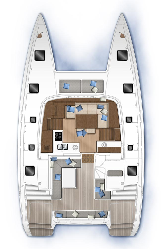 Yacht charter Šibenik - Lagoon Lagoon 40 on SamBoat
