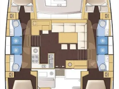 Yacht charter Murter-Kornati - Lagoon Lagoon 450 F on SamBoat