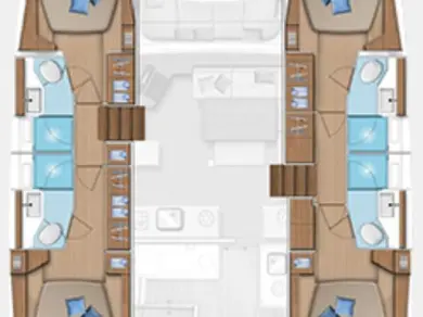 Charter a Lagoon Lagoon 46 in Deme of Volos on Samboat