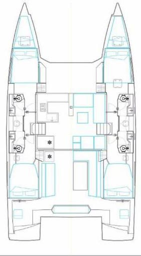 Hire Catamaran Nautitech with a boat licence