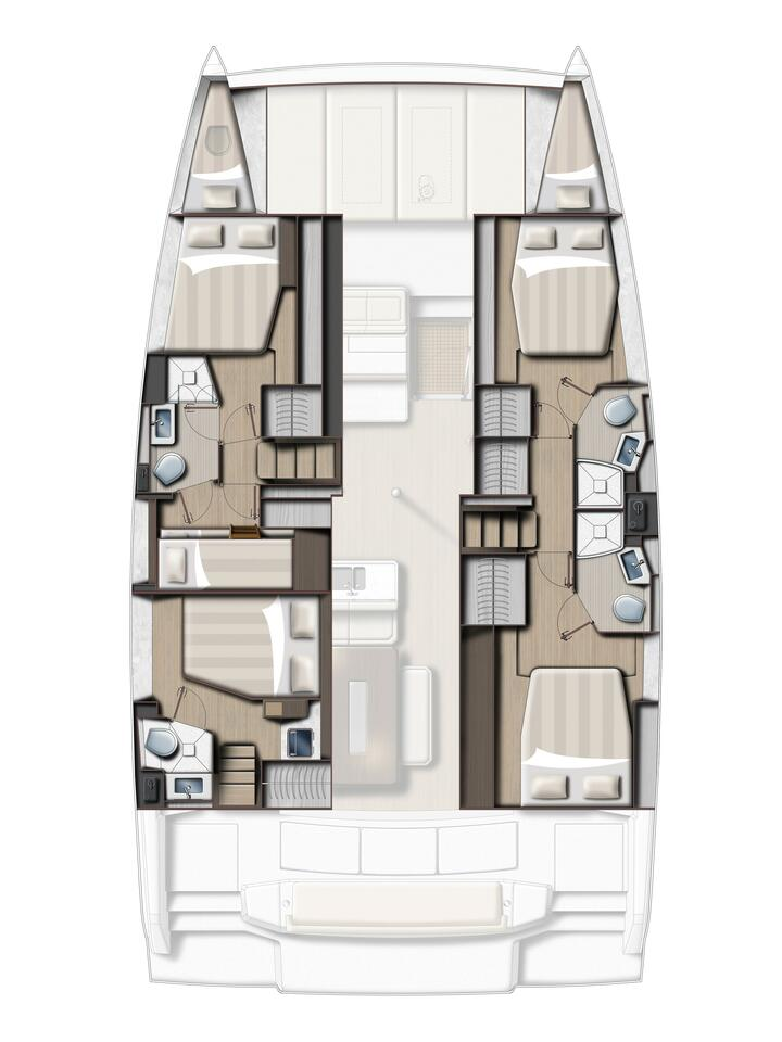 Yacht hire Sant Antoni de Portmany cheap Bali 4.6