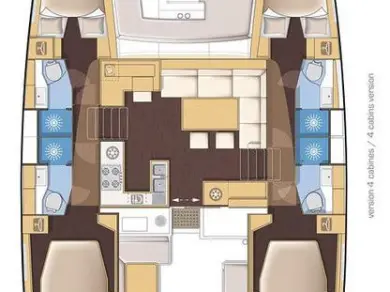 Lagoon Lagoon 450 F charter bareboat or skippered in  Palma de Mallorca