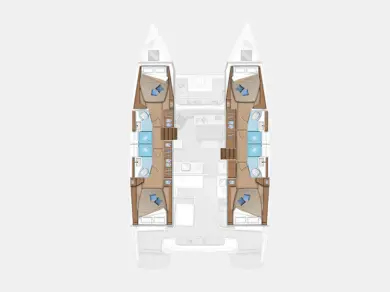 Yacht hire Sant Antoni de Portmany cheap Lagoon 46