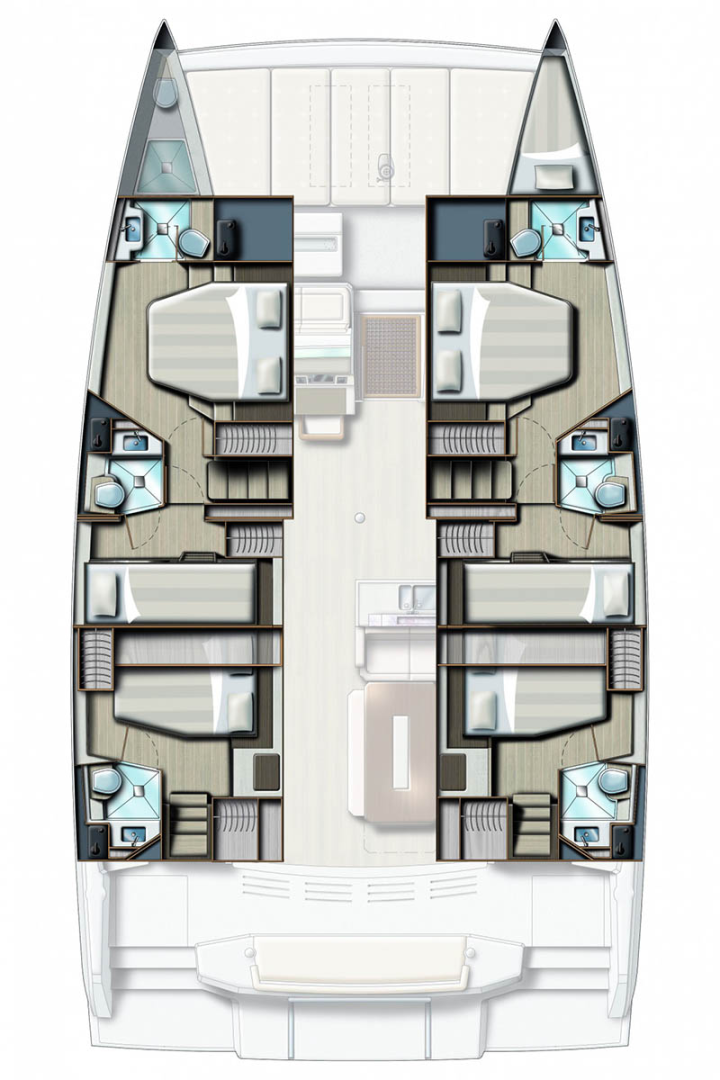 Catamaran to hire Eden Island at the best price