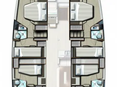 Catamaran to hire Eden Island at the best price