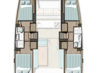 Catamaran to hire Seget Donji at the best price