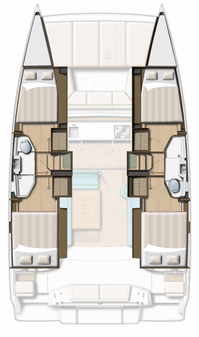 Yacht hire Palma de Mallorca cheap Bali Catsmart