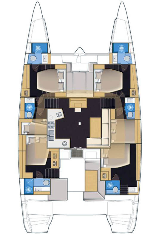 Catamaran hire in Alimos - Lagoon Lagoon 52 F