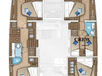 Charter a Lagoon Lagoon 55 - 4 + 2 cab. in Palma de Mallorca on Samboat