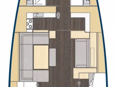 Yacht hire Kaštela cheap Bavaria C57 Holiday