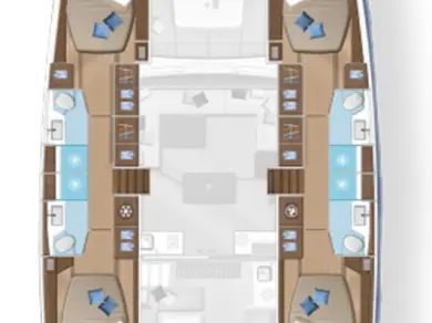 Hire a Lagoon Lagoon 50 Seget Donji