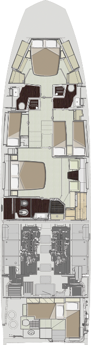 Azimut Azimut 66 charter bareboat or skippered in  Palaio Faliro