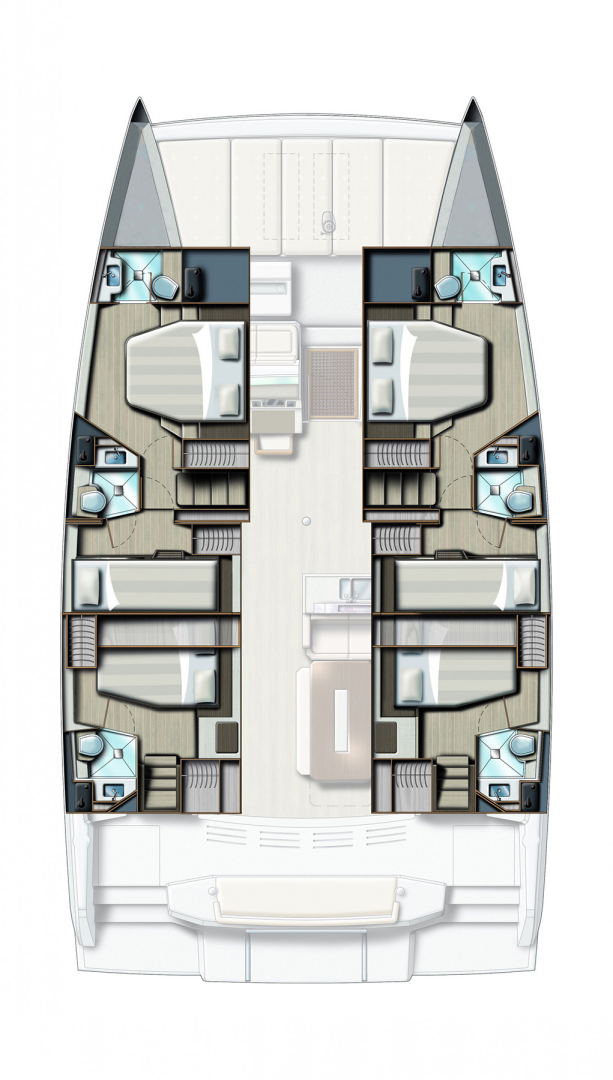 Hire Catamaran with or without skipper Bali Gouvia