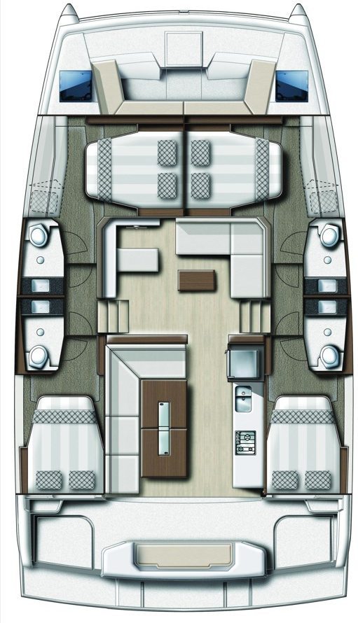 Catamaran to hire Lefkáda at the best price