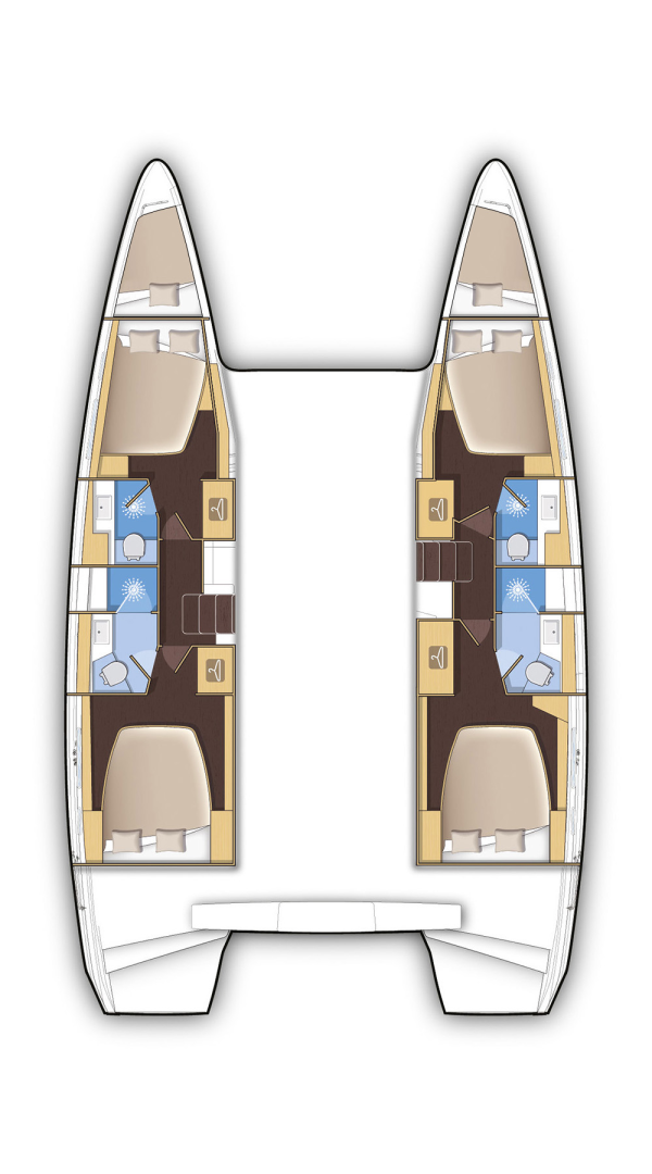Catamaran hire in Préveza - Lagoon Lagoon 42