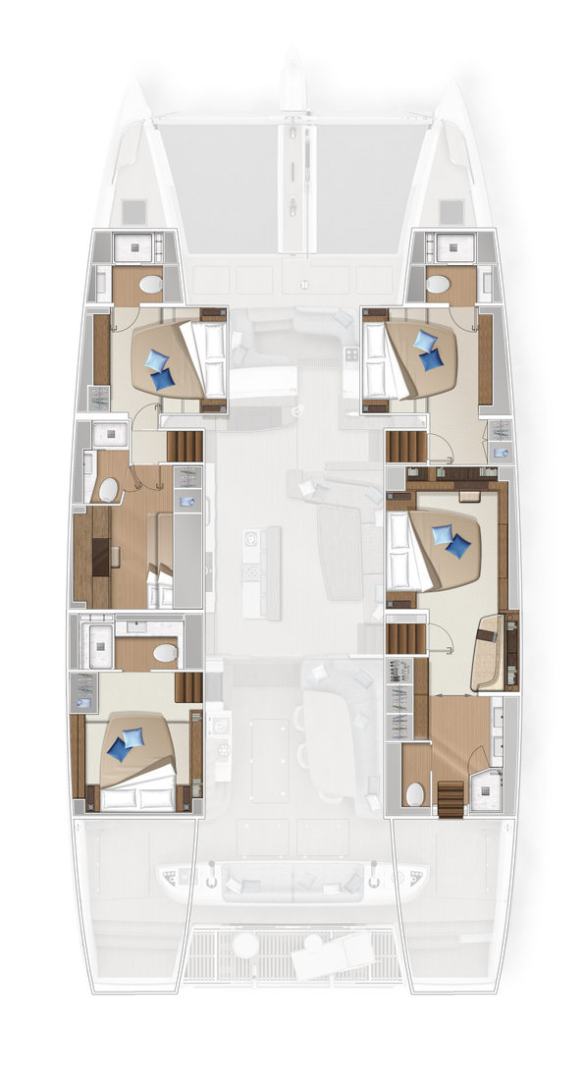 Catamaran hire in Alimos - Lagoon Lagoon Sixty 5