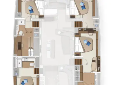 Catamaran hire in Alimos - Lagoon Lagoon Sixty 5