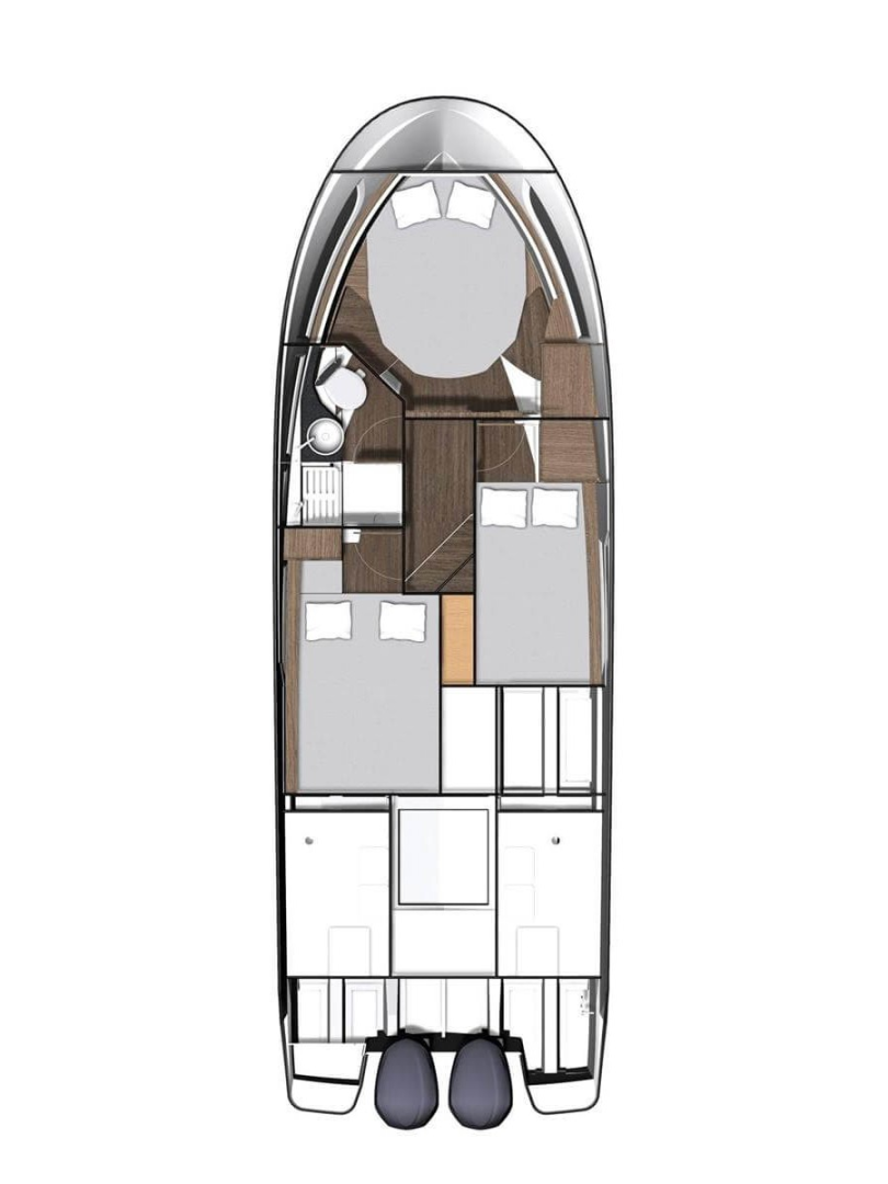 Hire Motorboat with or without skipper Jeanneau Pula
