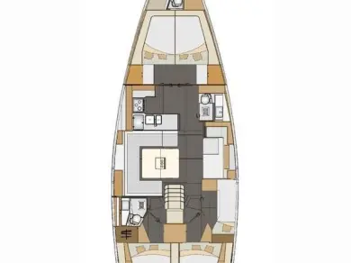 Hire Sailboat with or without skipper Elan Split