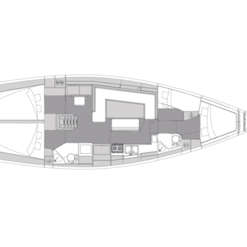 Yacht hire Trogir cheap Impression 45.1