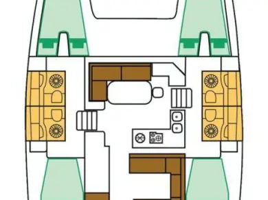 Hire Catamaran with or without skipper Lagoon Lávrio
