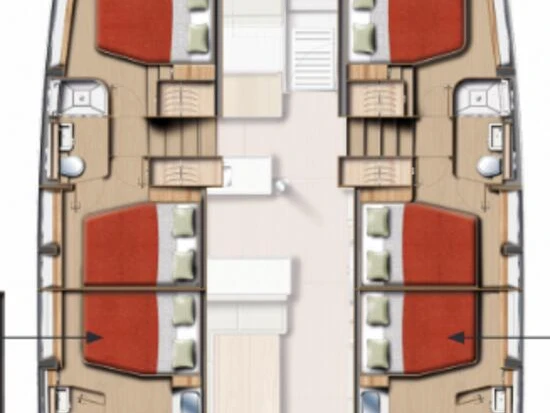 Hire Catamaran with or without skipper Bali Alimos