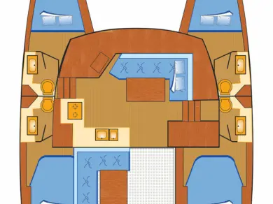 Fountaine Pajot Lucia 40 charter bareboat or skippered in  Rogoznica