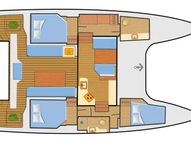 Hire Catamaran with or without skipper Nautitech Rogoznica