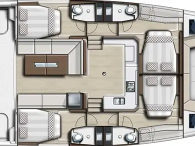 Catamaran to hire Lygia at the best price