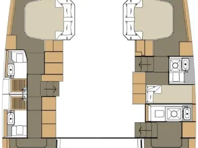 Catamaran hire in Primošten - Dufour Dufour Catamarans 48 Sail