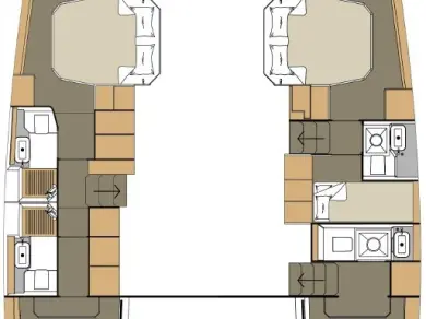 Charter a Dufour Dufour Catamarans 48 Sail in Primošten on Samboat