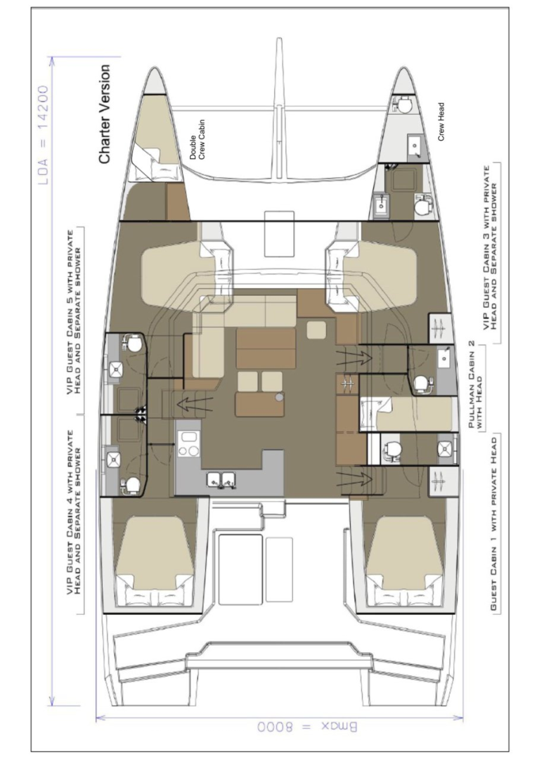 Hire Catamaran with or without skipper Dufour Primošten