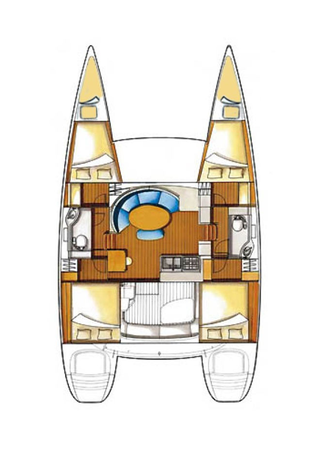 Hire a Lagoon Lagoon 380 Punat