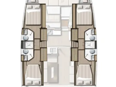 Bali Bali 4.2 charter bareboat or skippered in  Alimos