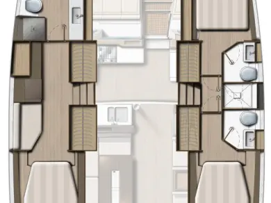 Bali Bali 4.2 charter bareboat or skippered in  Sveti Filip i Jakov